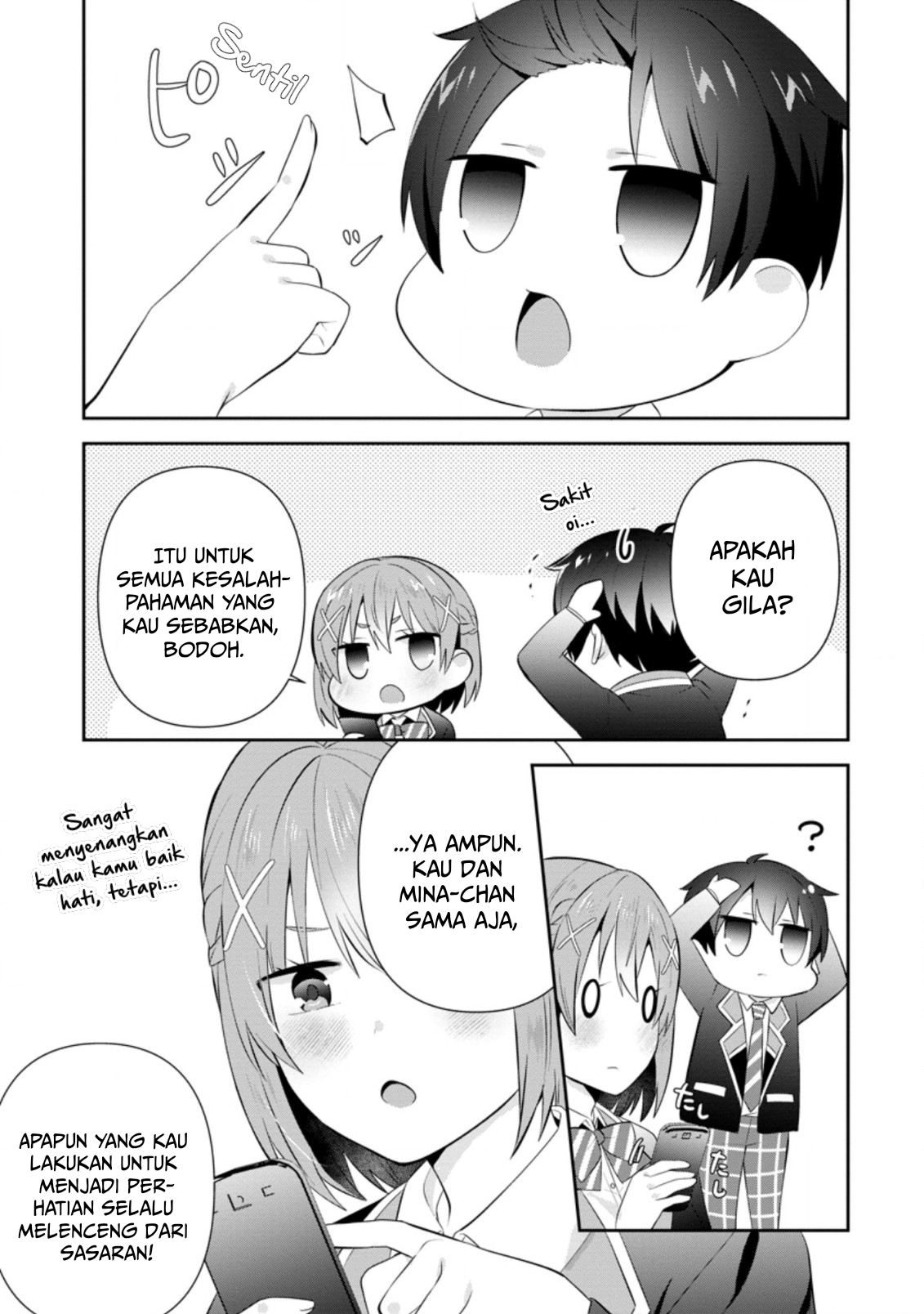 Tonari no Seki ni Natta Bishoujo ga Horesaseyou to Karakattekuru ga Itsunomanika Kaeriuchi ni Shiteita Chapter 17 - halaman 12