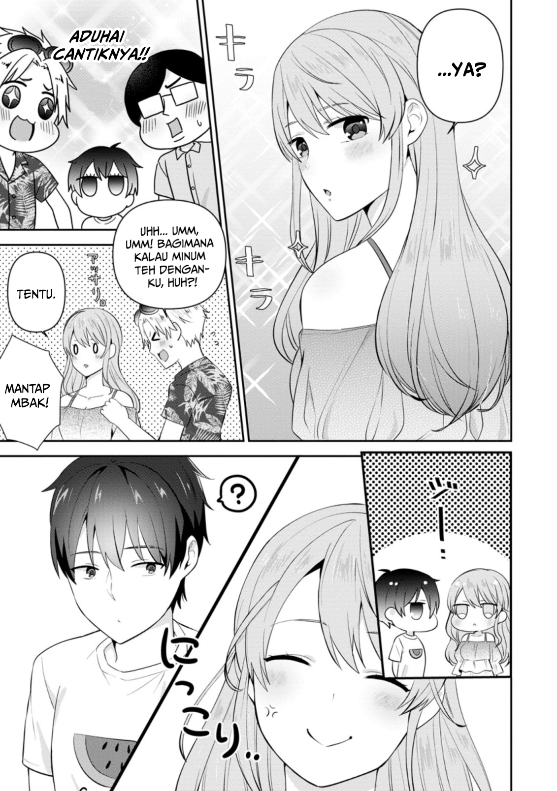 Tonari no Seki ni Natta Bishoujo ga Horesaseyou to Karakattekuru ga Itsunomanika Kaeriuchi ni Shiteita Chapter 21 - halaman 4