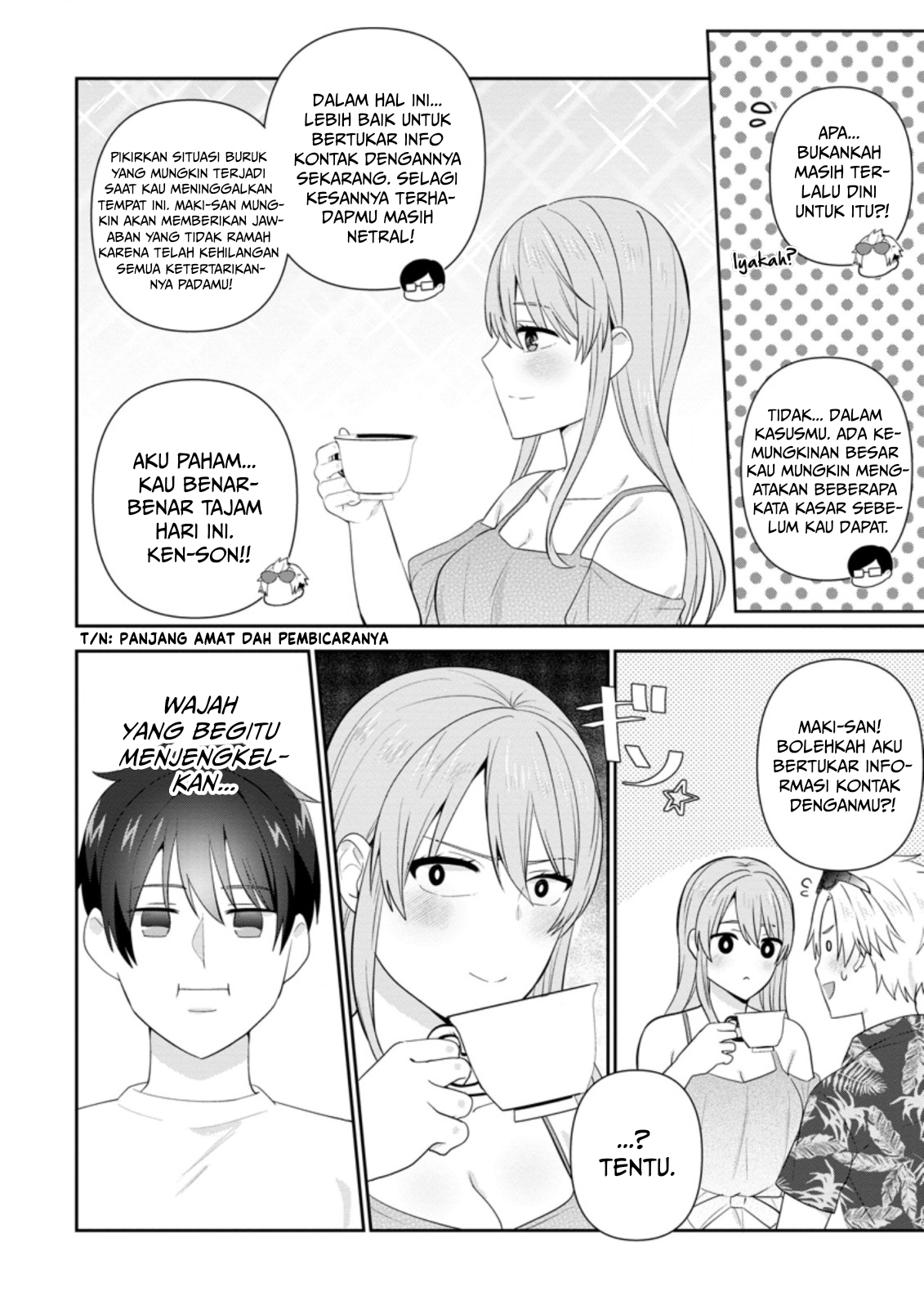 Tonari no Seki ni Natta Bishoujo ga Horesaseyou to Karakattekuru ga Itsunomanika Kaeriuchi ni Shiteita Chapter 21 - halaman 7