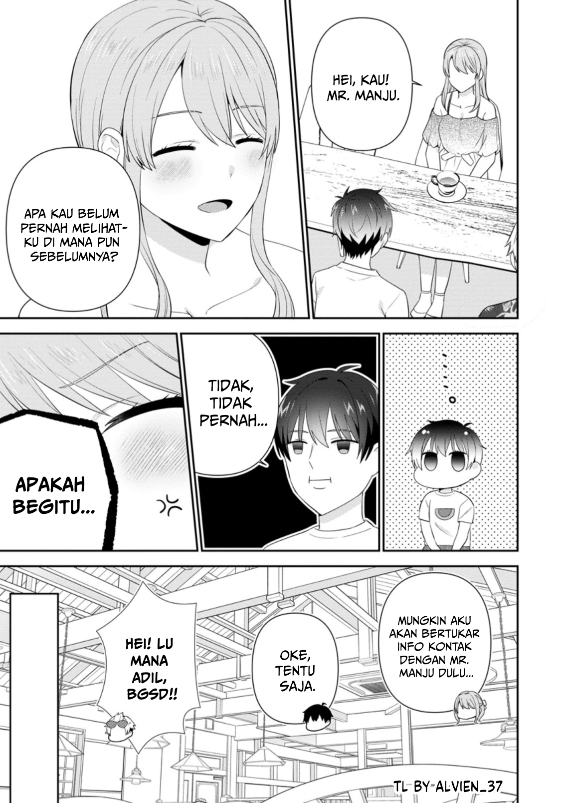Tonari no Seki ni Natta Bishoujo ga Horesaseyou to Karakattekuru ga Itsunomanika Kaeriuchi ni Shiteita Chapter 21 - halaman 8