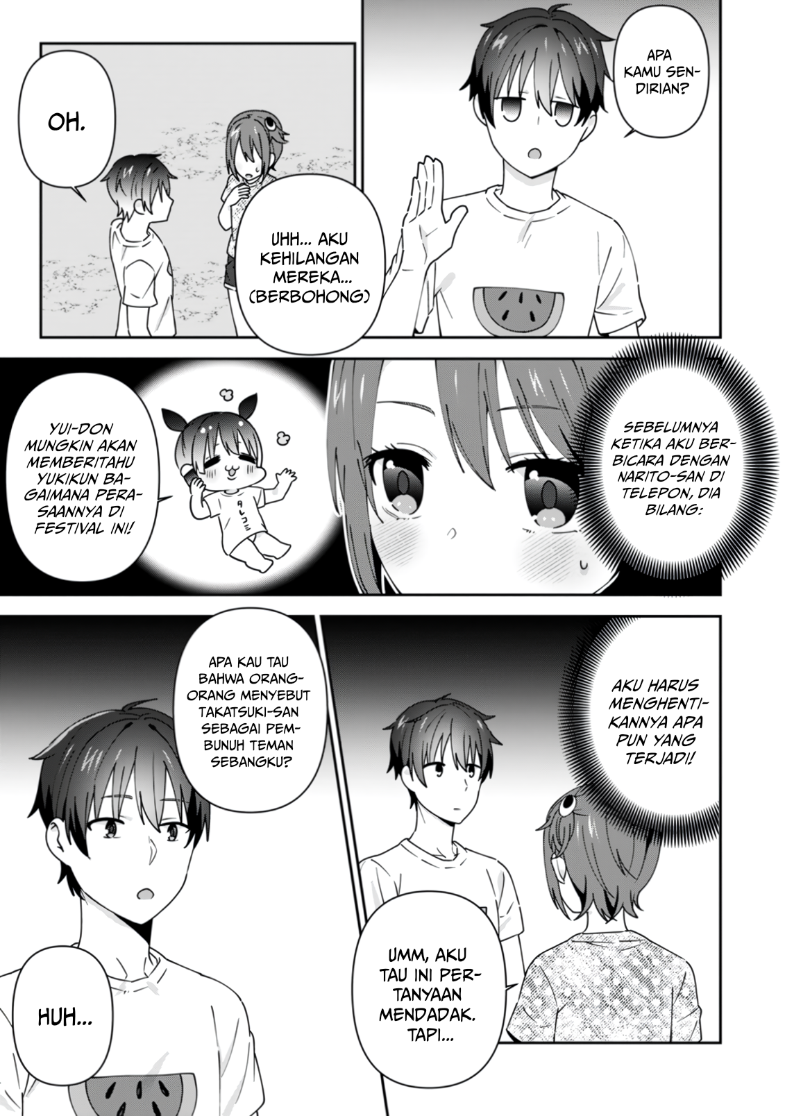 Tonari no Seki ni Natta Bishoujo ga Horesaseyou to Karakattekuru ga Itsunomanika Kaeriuchi ni Shiteita Chapter 24 - halaman 16