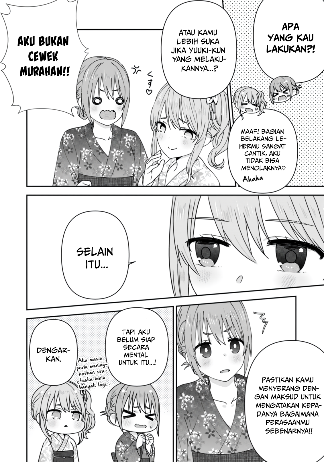 Tonari no Seki ni Natta Bishoujo ga Horesaseyou to Karakattekuru ga Itsunomanika Kaeriuchi ni Shiteita Chapter 24 - halaman 3