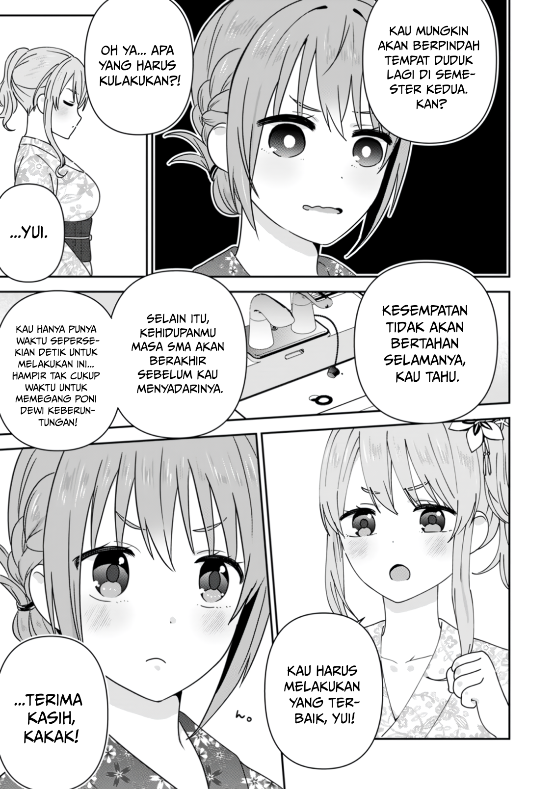 Tonari no Seki ni Natta Bishoujo ga Horesaseyou to Karakattekuru ga Itsunomanika Kaeriuchi ni Shiteita Chapter 24 - halaman 4