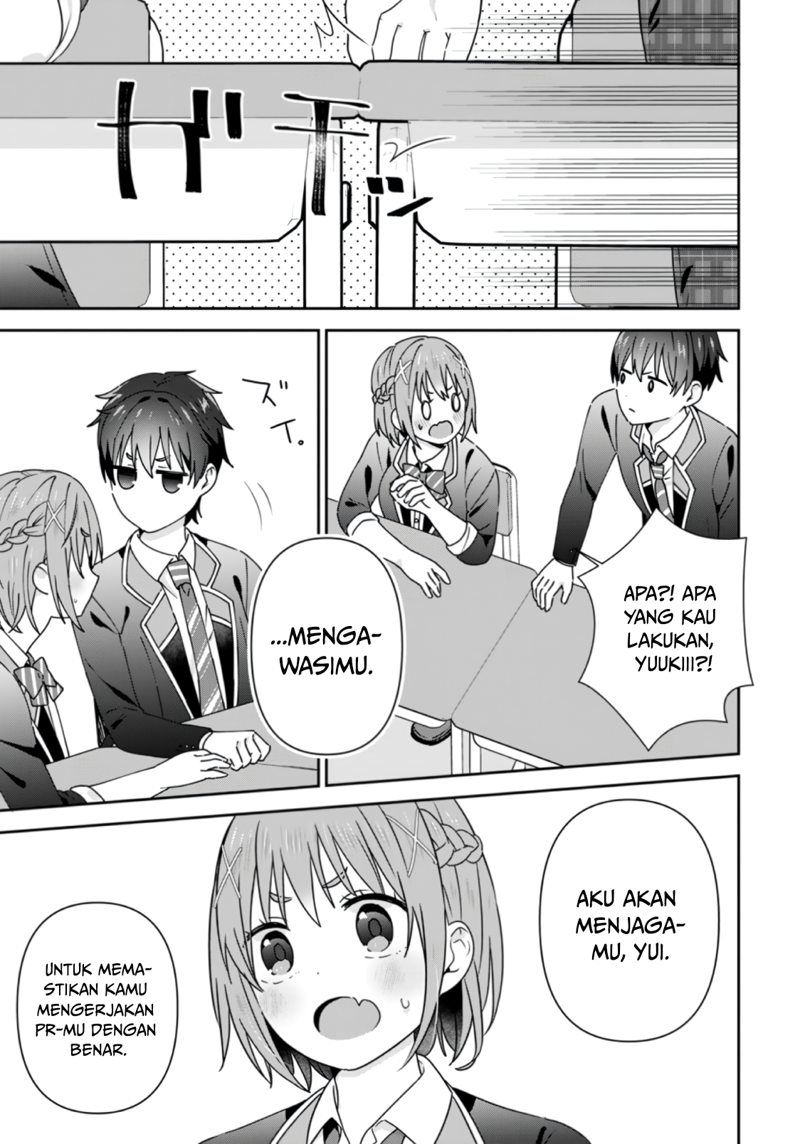 Tonari no Seki ni Natta Bishoujo ga Horesaseyou to Karakattekuru ga Itsunomanika Kaeriuchi ni Shiteita Chapter 25 - halaman 26