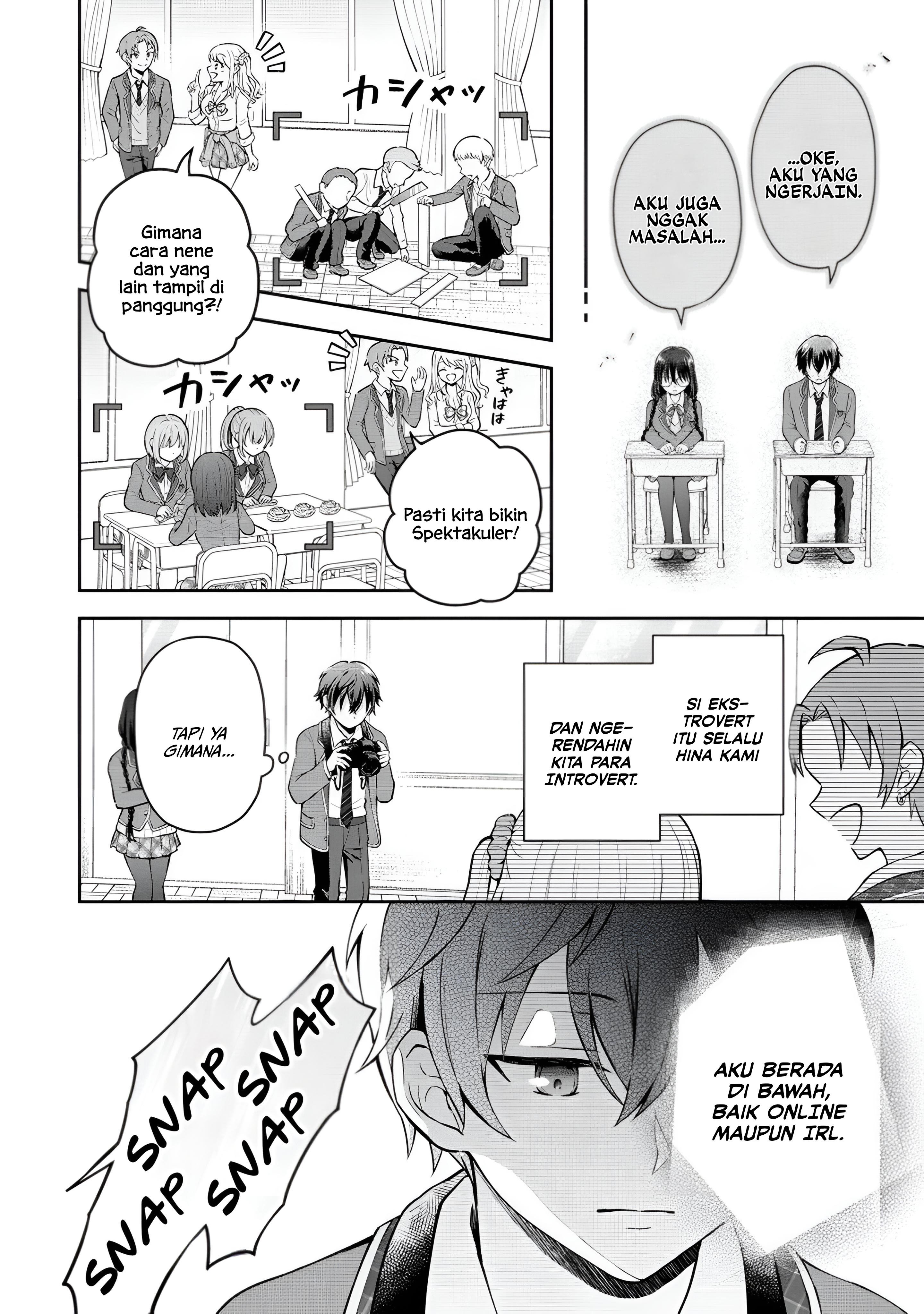 Tonari no Seki no Inkya Joshi ga Oshi Utaite Datta: Ore no Kyoku wo Utatte Kure! Chapter 1 - halaman 10