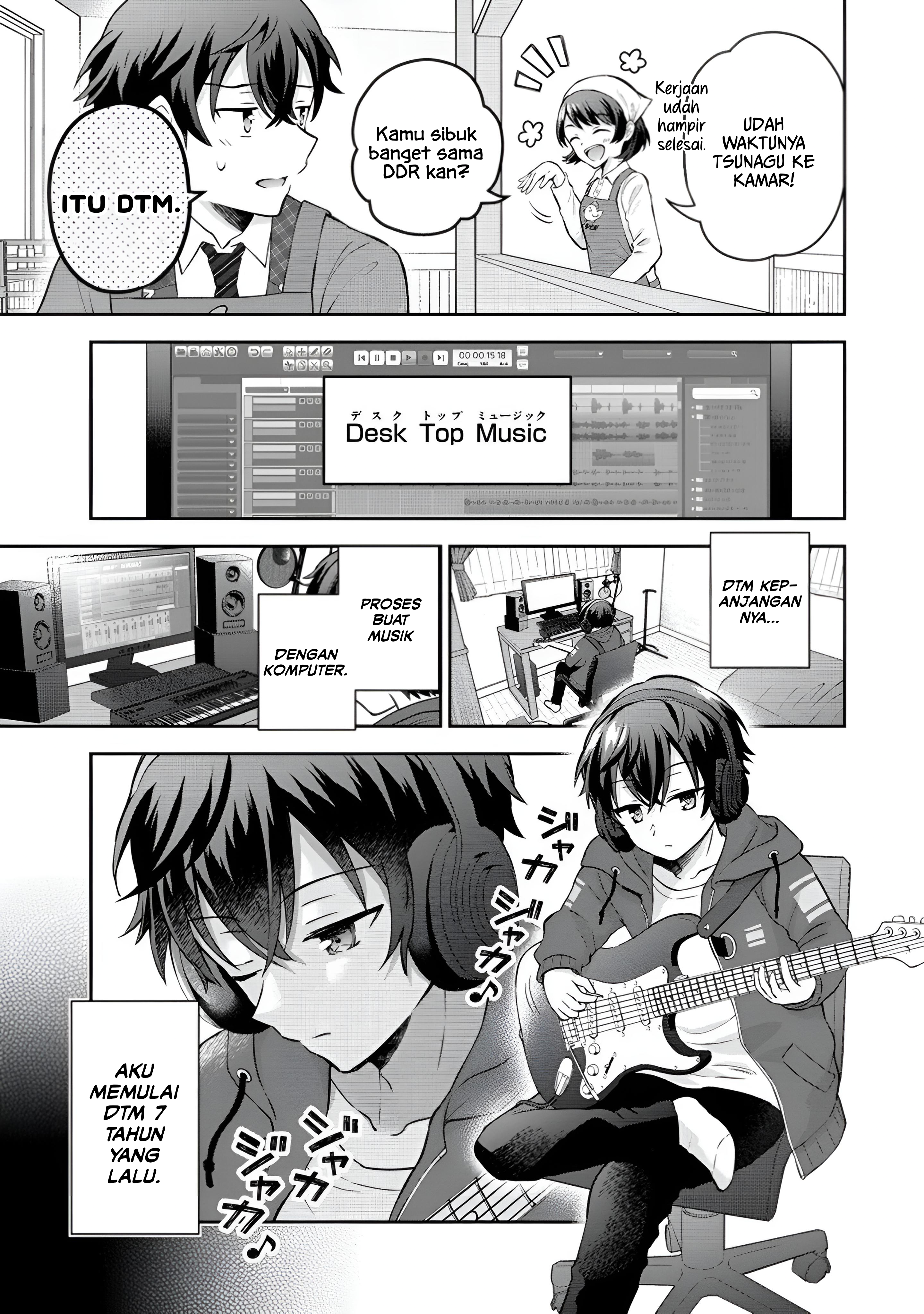 Tonari no Seki no Inkya Joshi ga Oshi Utaite Datta: Ore no Kyoku wo Utatte Kure! Chapter 1 - halaman 15