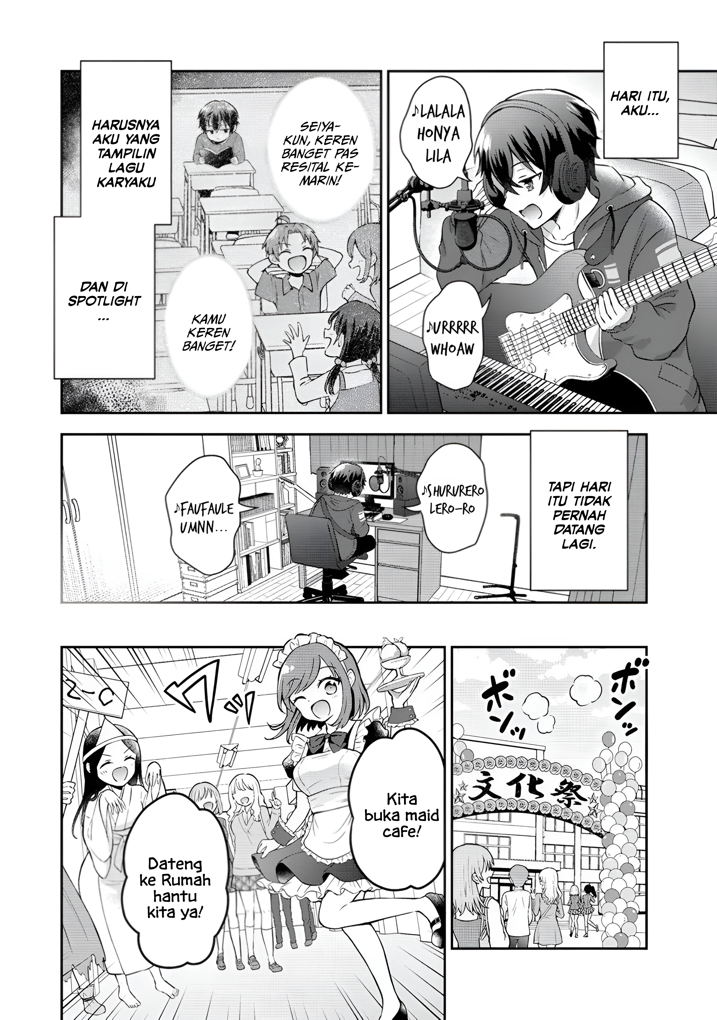 Tonari no Seki no Inkya Joshi ga Oshi Utaite Datta: Ore no Kyoku wo Utatte Kure! Chapter 1 - halaman 18
