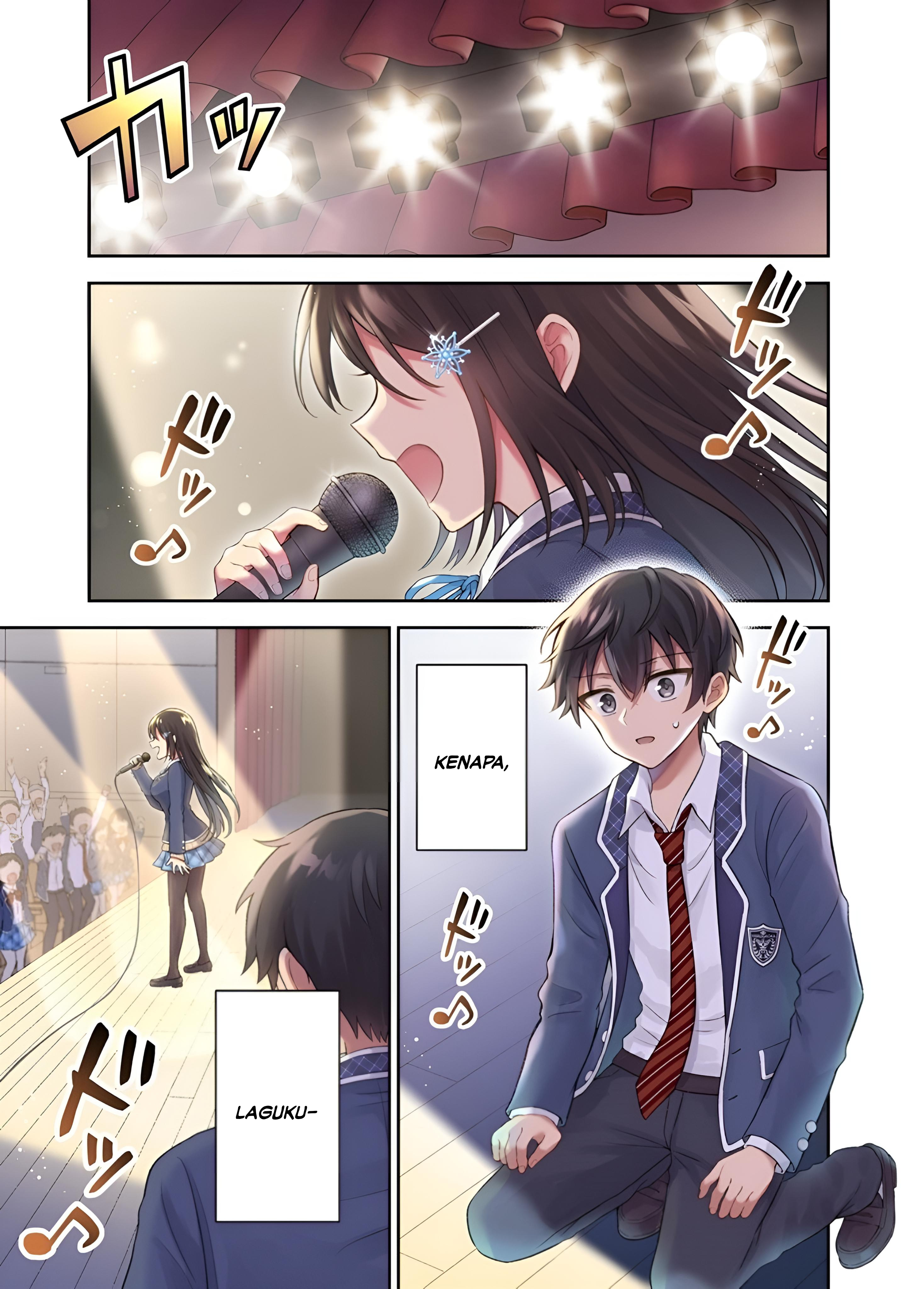 Tonari no Seki no Inkya Joshi ga Oshi Utaite Datta: Ore no Kyoku wo Utatte Kure! Chapter 1 - halaman 2