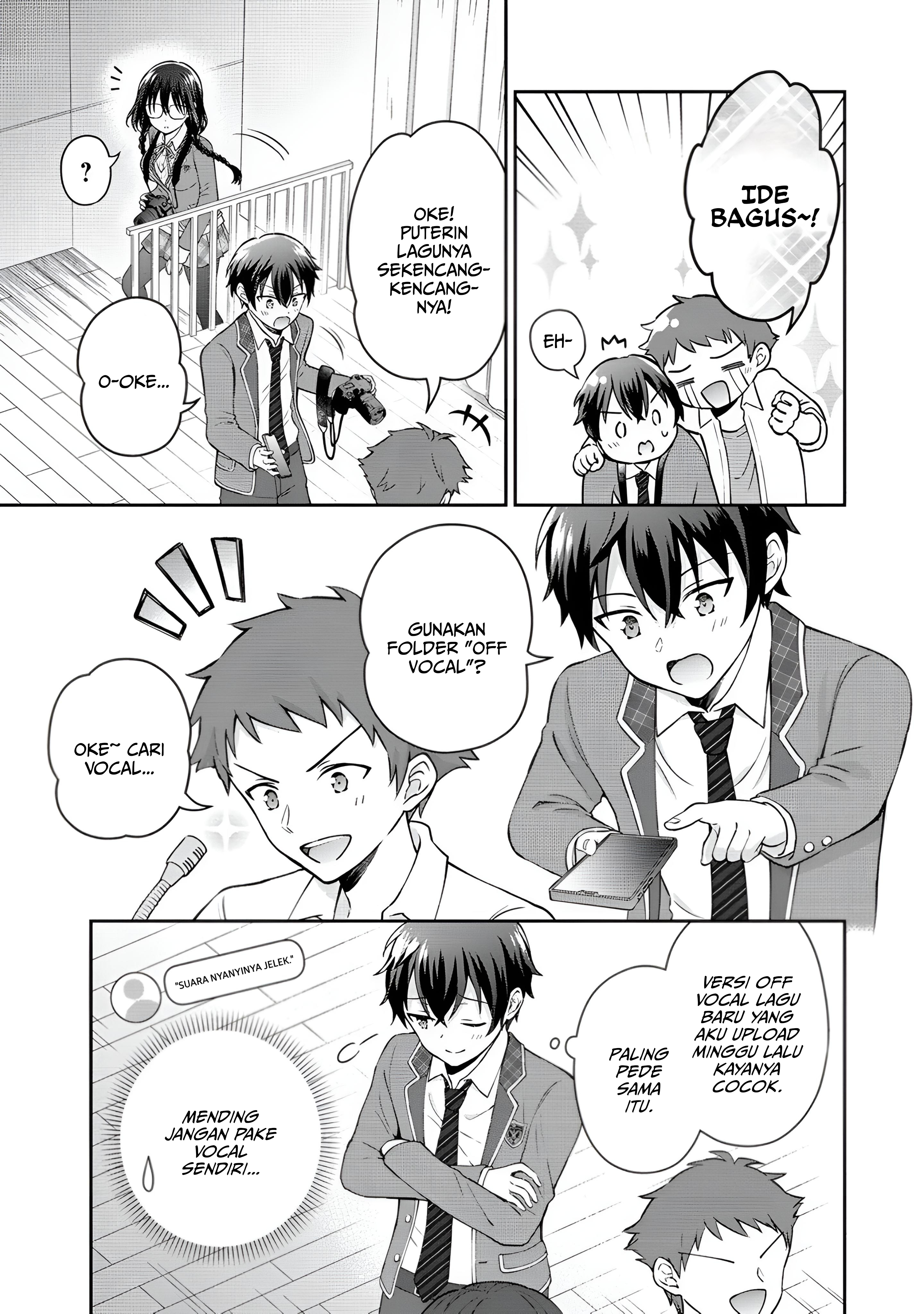 Tonari no Seki no Inkya Joshi ga Oshi Utaite Datta: Ore no Kyoku wo Utatte Kure! Chapter 1 - halaman 25