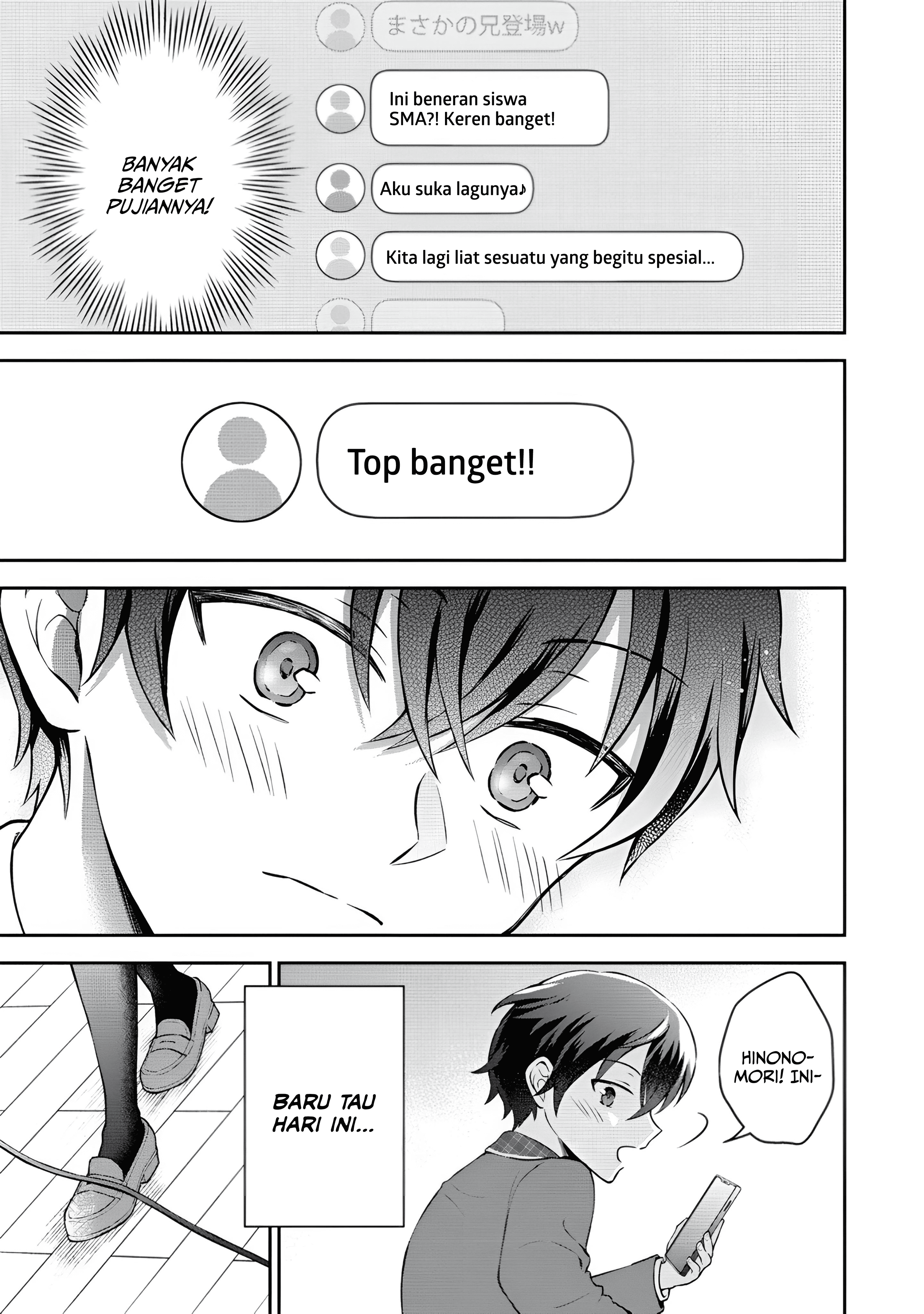 Tonari no Seki no Inkya Joshi ga Oshi Utaite Datta: Ore no Kyoku wo Utatte Kure! Chapter 1 - halaman 42
