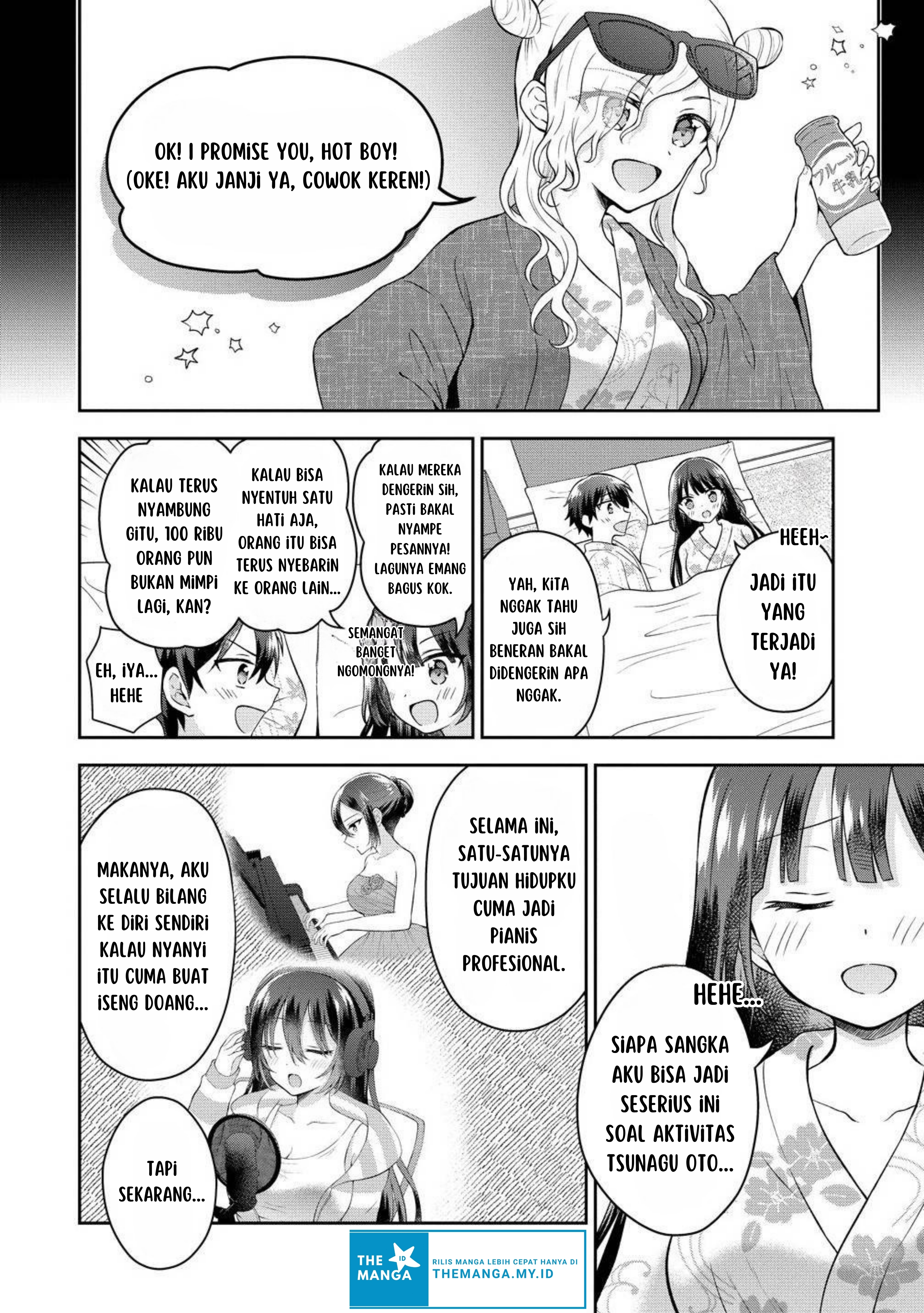 Tonari no Seki no Inkya Joshi ga Oshi Utaite Datta: Ore no Kyoku wo Utatte Kure! Chapter 11.2 - halaman 4