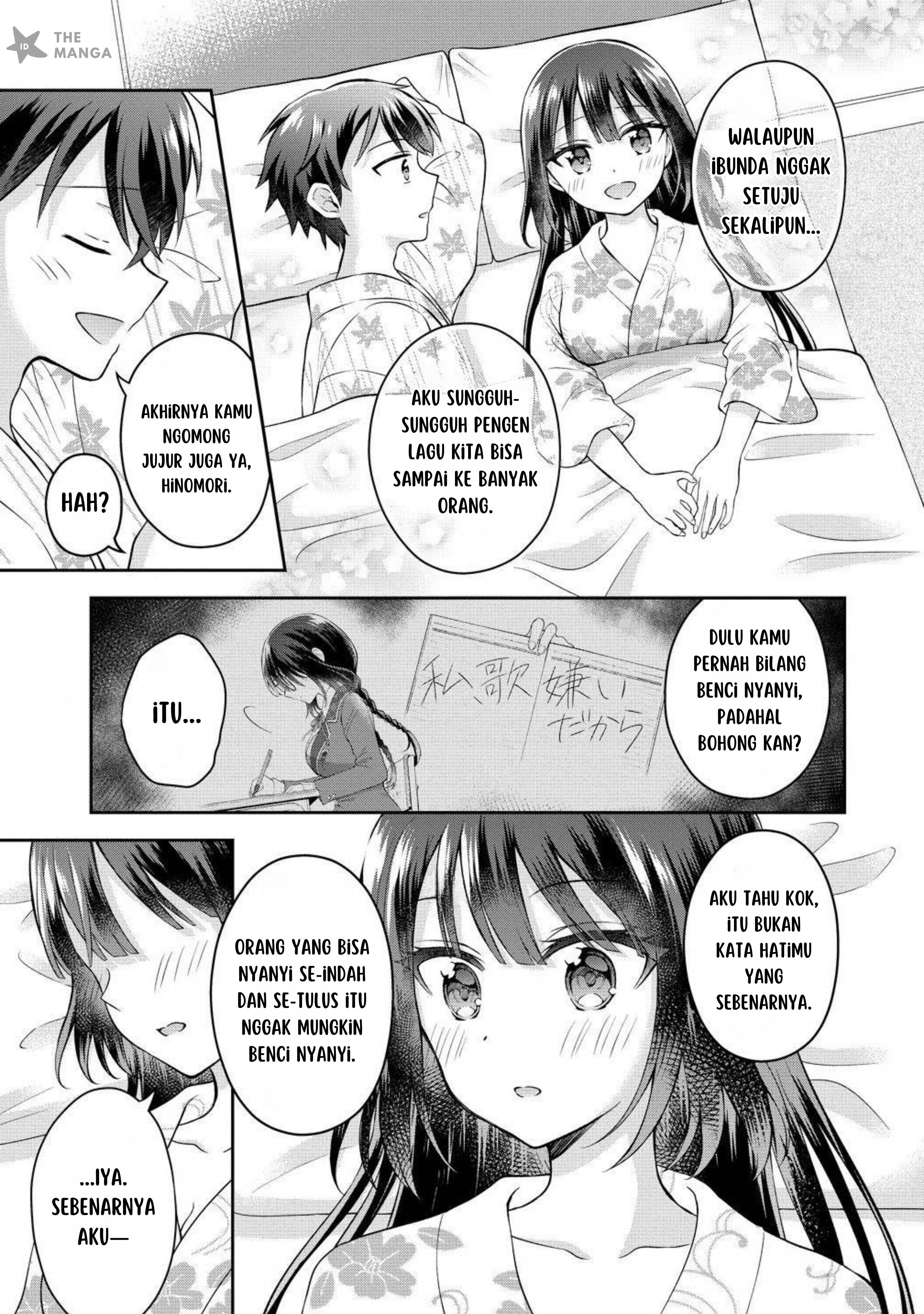 Tonari no Seki no Inkya Joshi ga Oshi Utaite Datta: Ore no Kyoku wo Utatte Kure! Chapter 11.2 - halaman 5