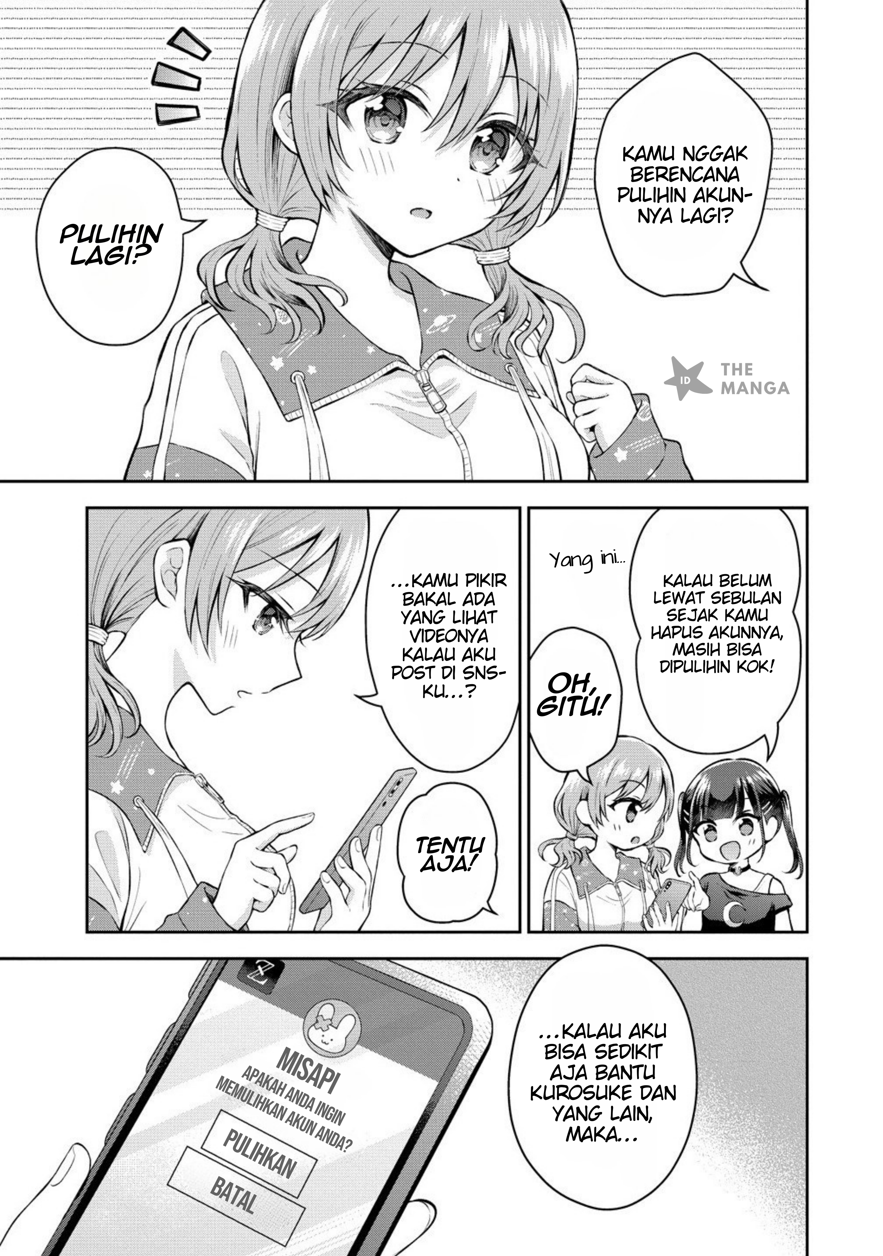 Tonari no Seki no Inkya Joshi ga Oshi Utaite Datta: Ore no Kyoku wo Utatte Kure! Chapter 12.2 - halaman 4