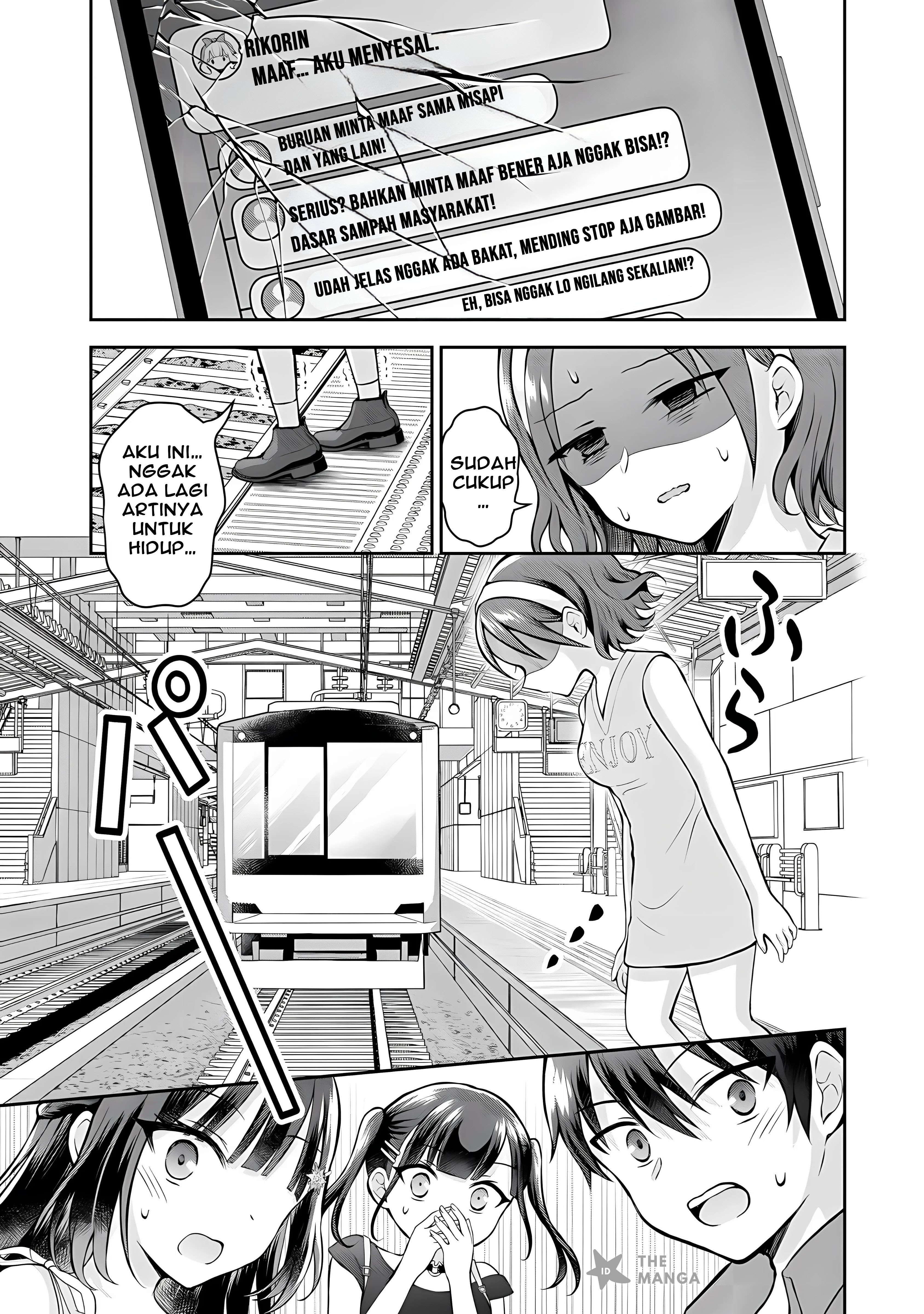 Tonari no Seki no Inkya Joshi ga Oshi Utaite Datta: Ore no Kyoku wo Utatte Kure! Chapter 13.1 - halaman 12