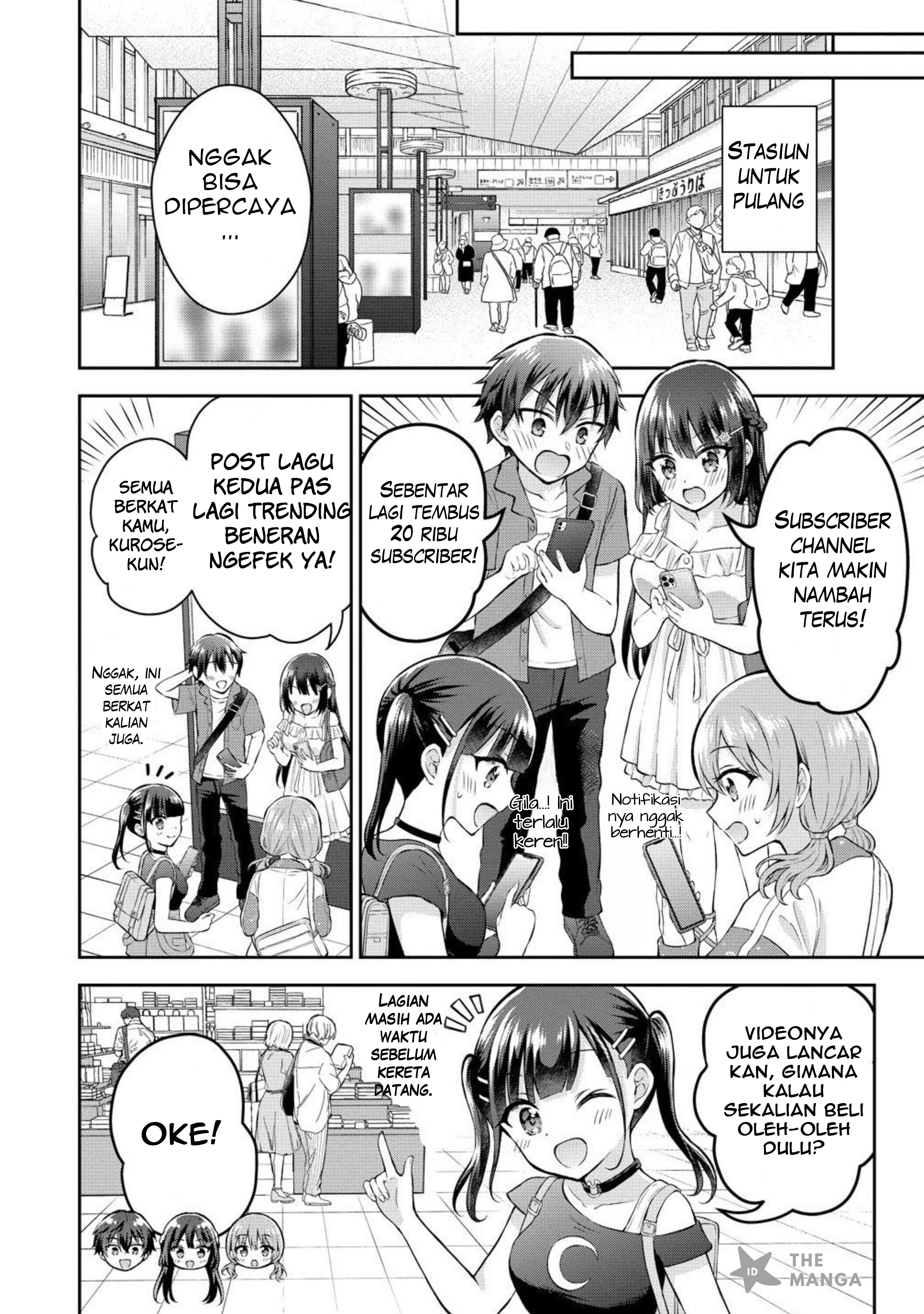 Tonari no Seki no Inkya Joshi ga Oshi Utaite Datta: Ore no Kyoku wo Utatte Kure! Chapter 13.1 - halaman 5