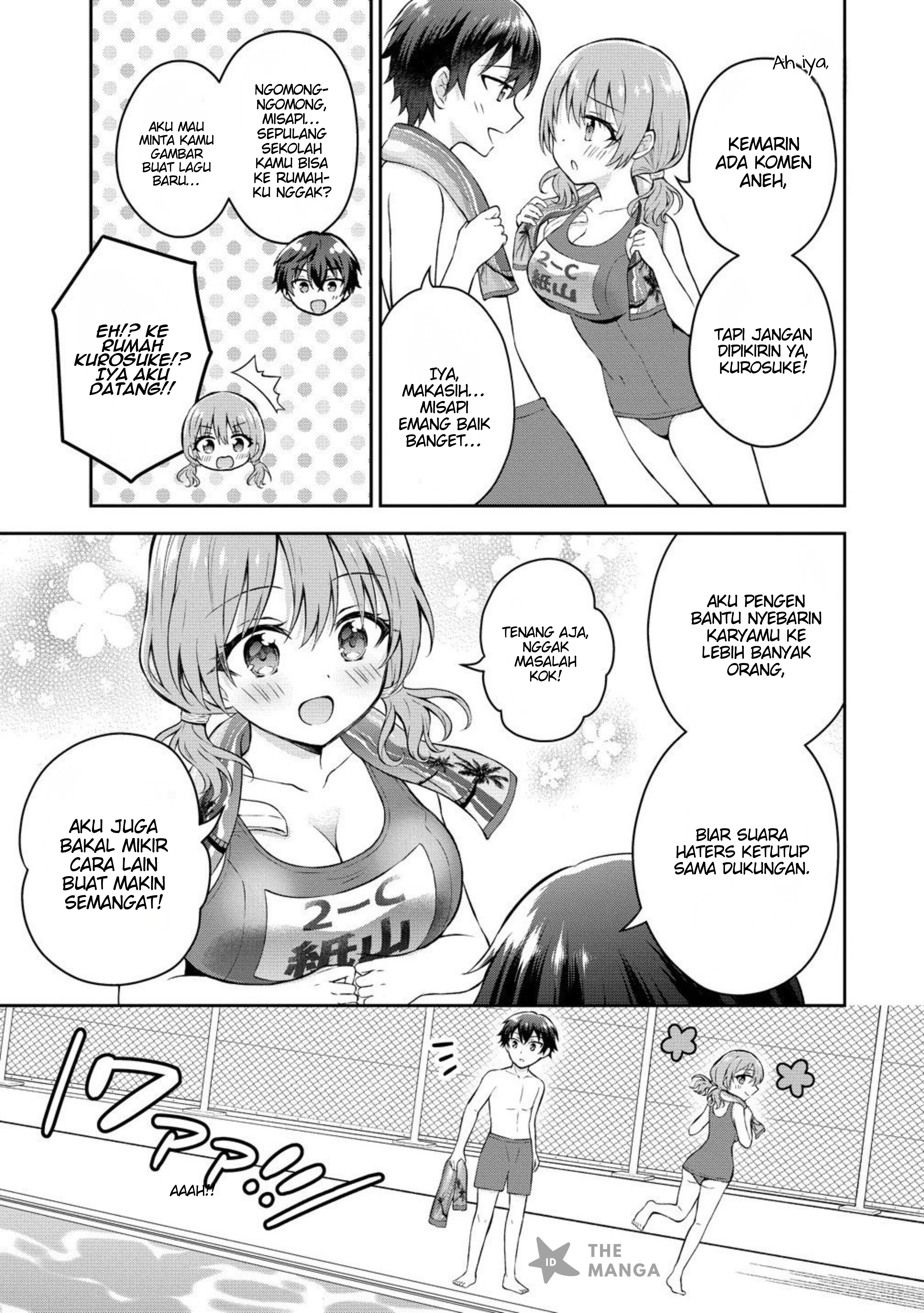 Tonari no Seki no Inkya Joshi ga Oshi Utaite Datta: Ore no Kyoku wo Utatte Kure! Chapter 14.1 - halaman 9