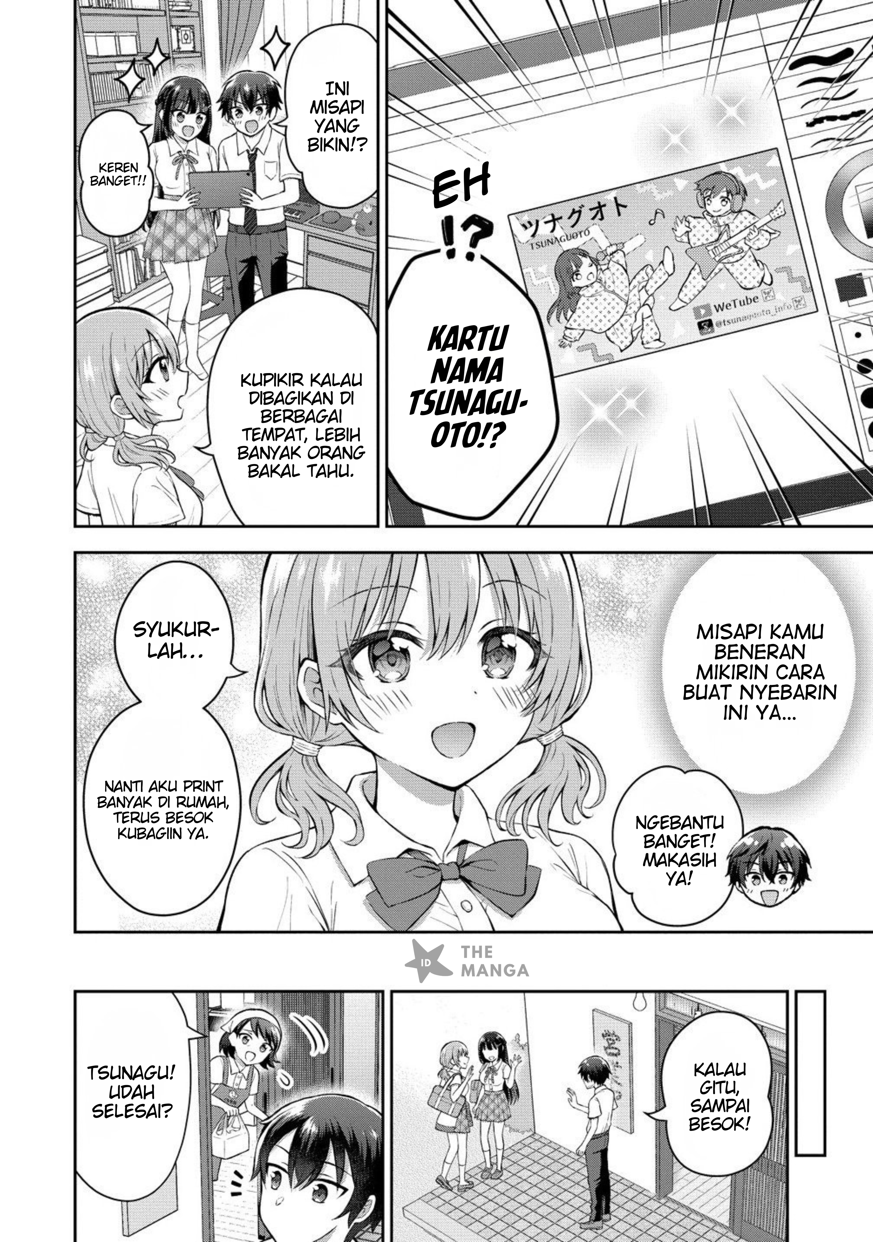 Tonari no Seki no Inkya Joshi ga Oshi Utaite Datta: Ore no Kyoku wo Utatte Kure! Chapter 14.2 - halaman 7