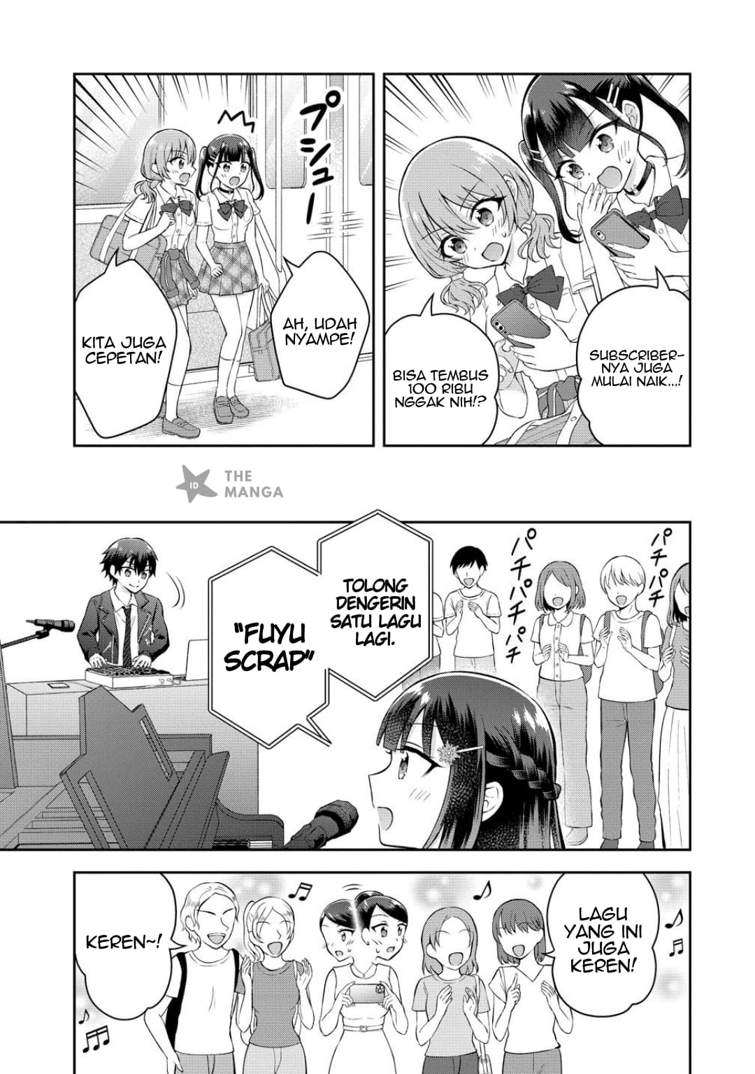 Tonari no Seki no Inkya Joshi ga Oshi Utaite Datta: Ore no Kyoku wo Utatte Kure! Chapter 16 - halaman 13