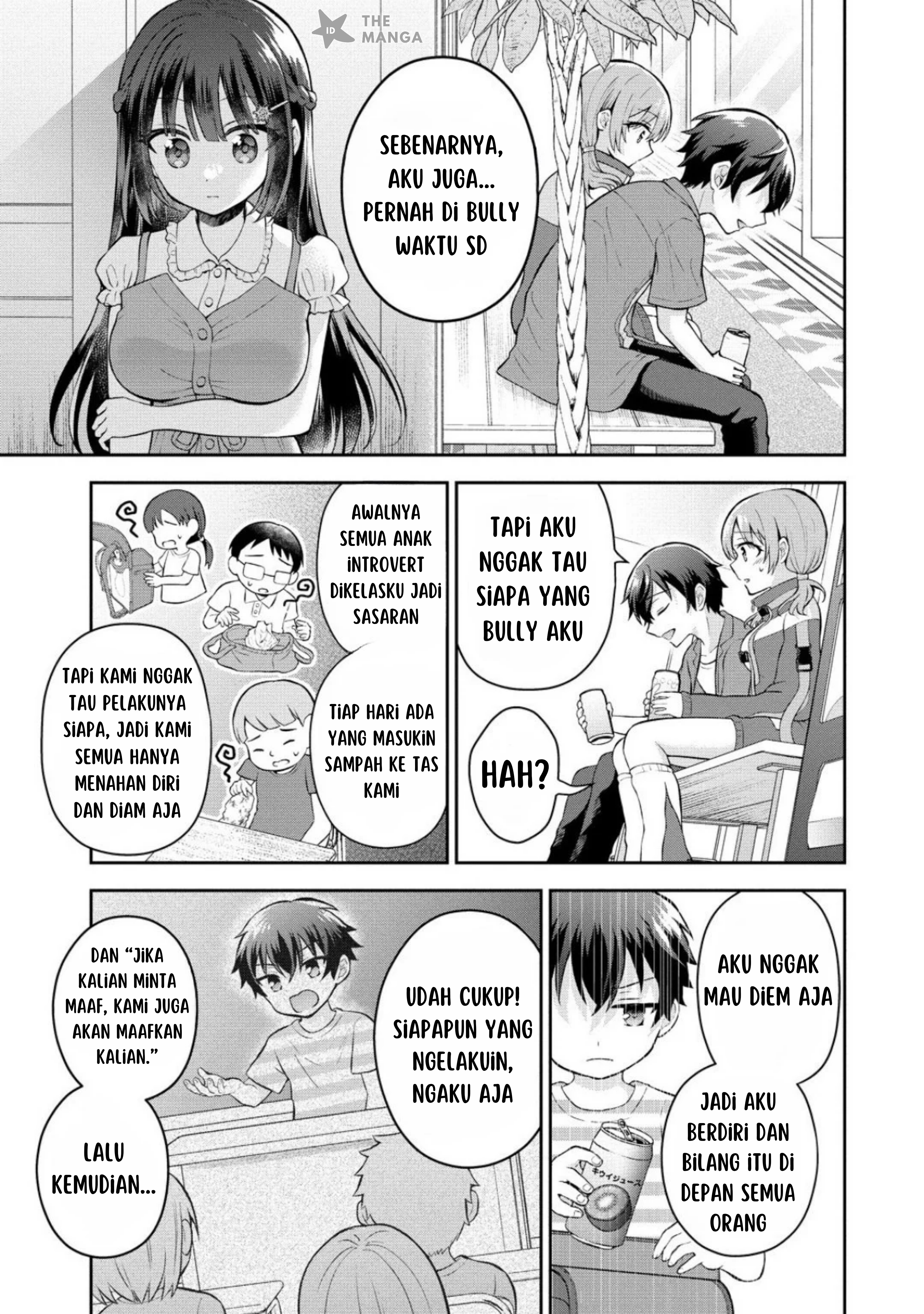 Tonari no Seki no Inkya Joshi ga Oshi Utaite Datta: Ore no Kyoku wo Utatte Kure! Chapter 9.1 - halaman 10