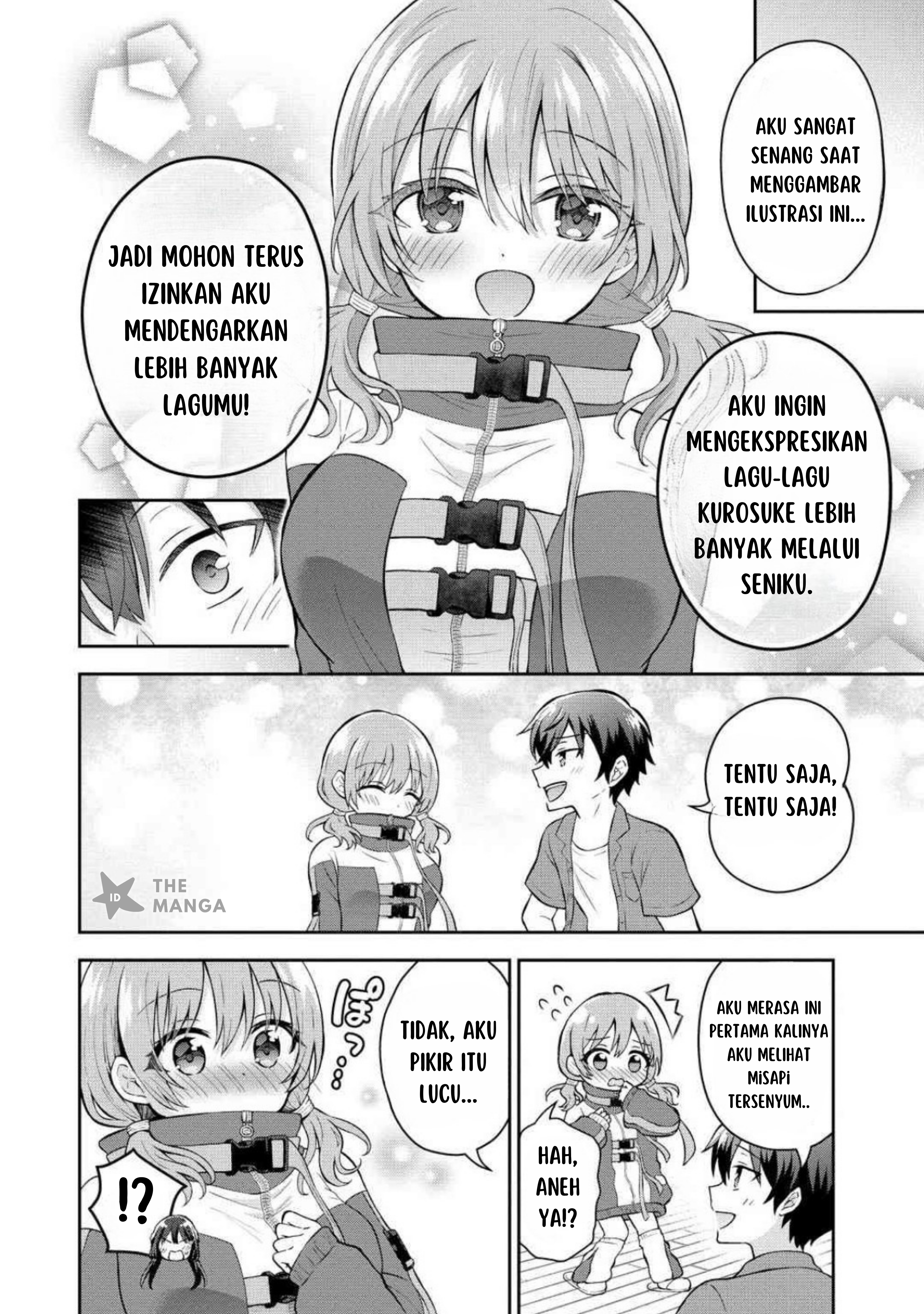 Tonari no Seki no Inkya Joshi ga Oshi Utaite Datta: Ore no Kyoku wo Utatte Kure! Chapter 9.2 - halaman 10