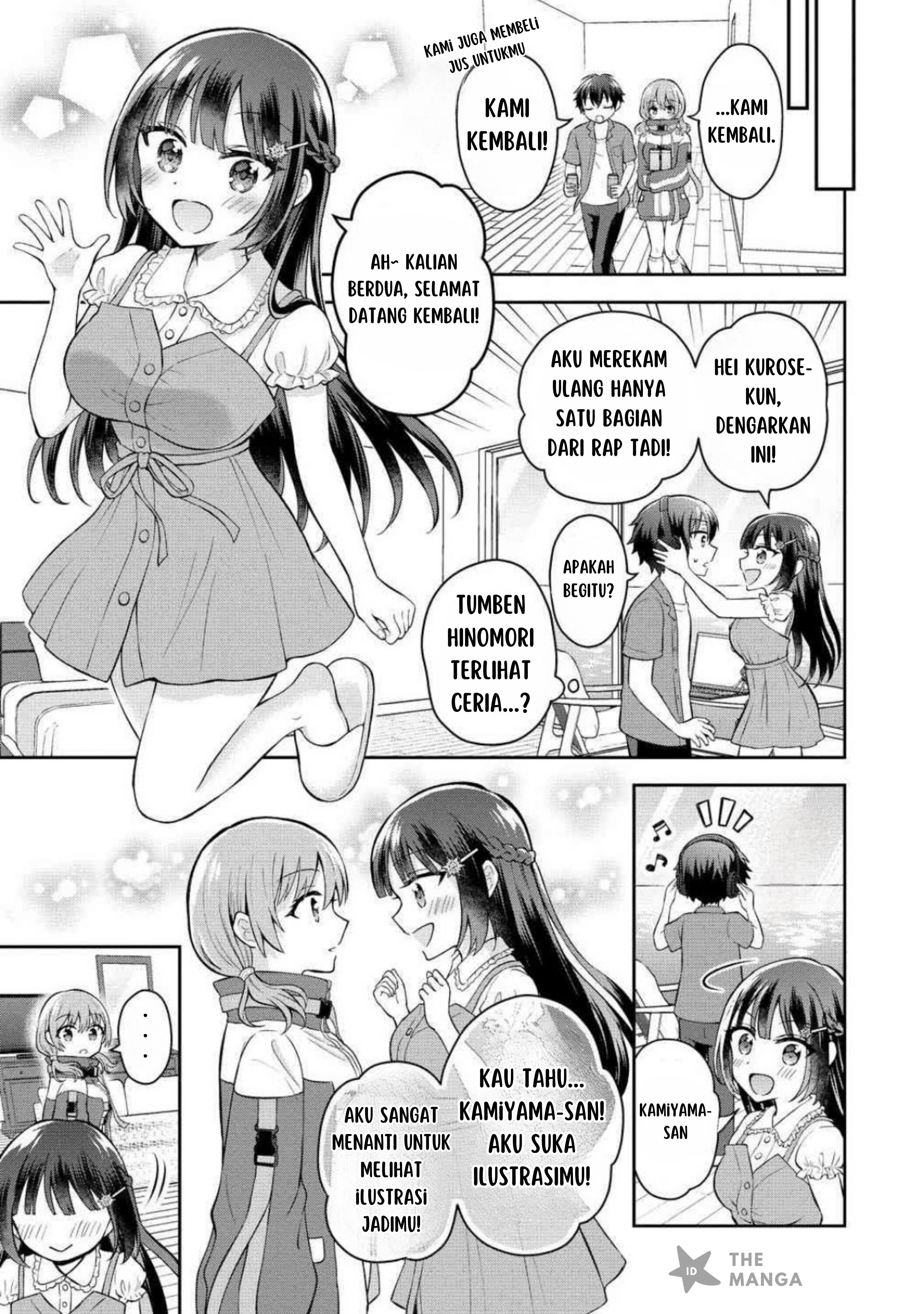 Tonari no Seki no Inkya Joshi ga Oshi Utaite Datta: Ore no Kyoku wo Utatte Kure! Chapter 9.2 - halaman 5