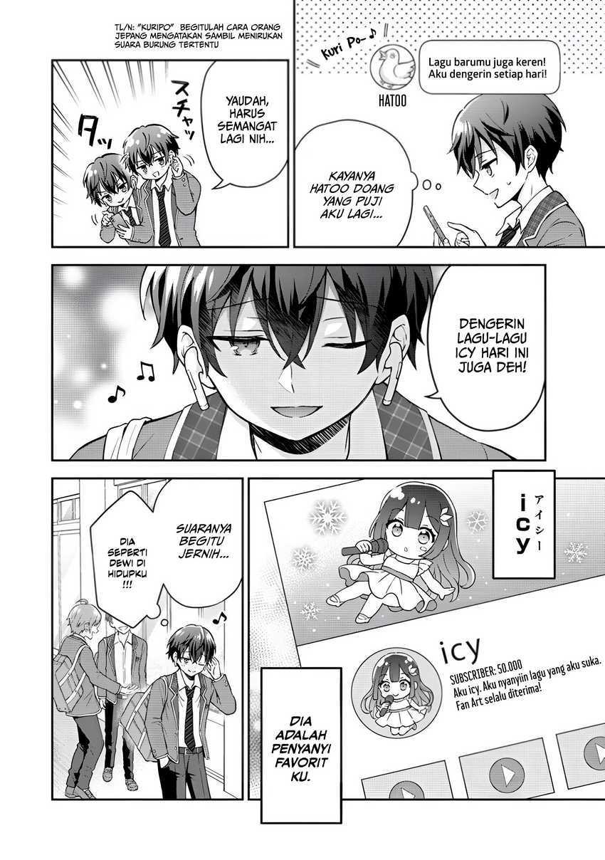 Tonari no Seki no Inkya Joshi ga Oshi Utaite Datta – Ore no Kyoku wo Uttatekure! Chapter 1 - halaman 6
