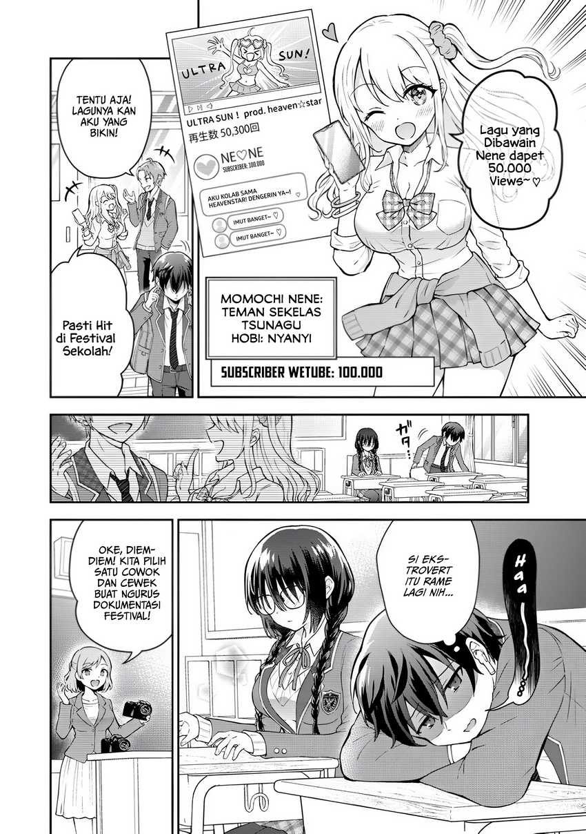 Tonari no Seki no Inkya Joshi ga Oshi Utaite Datta – Ore no Kyoku wo Uttatekure! Chapter 1 - halaman 8