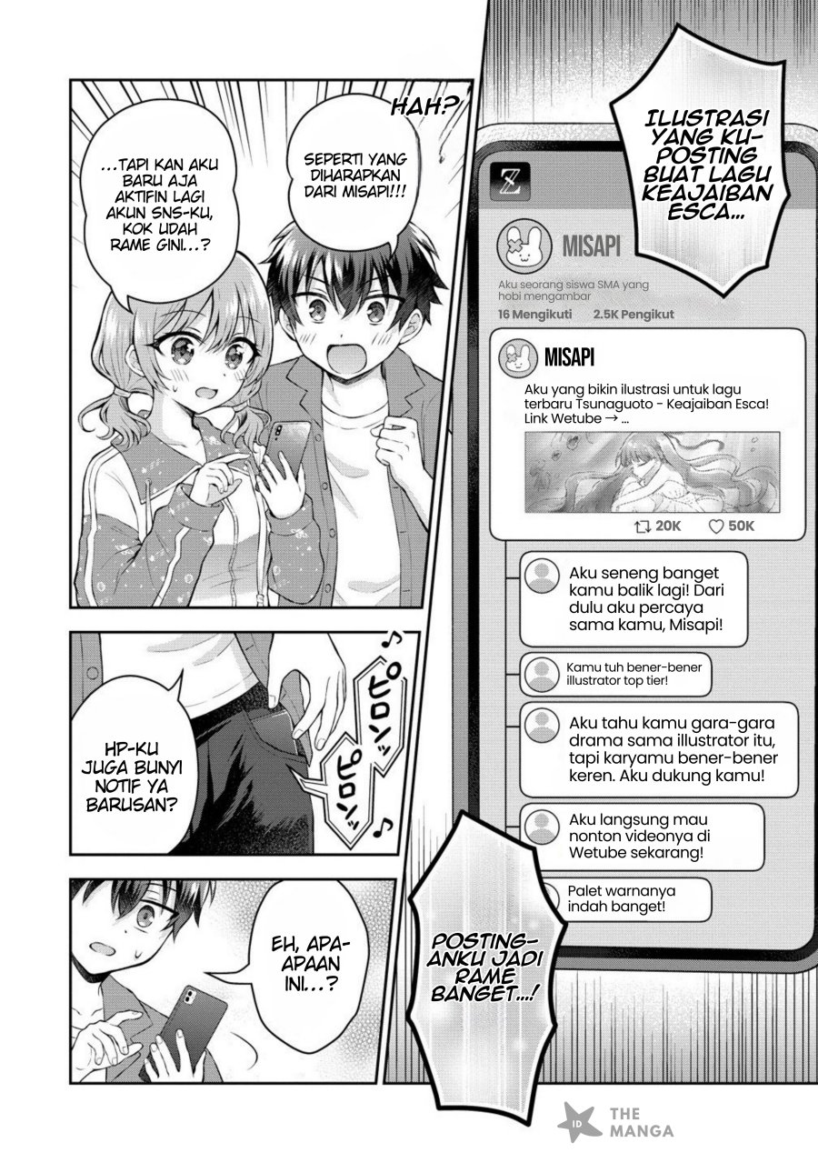 Tonari no Seki no Inkya Joshi ga Oshi Utaite Datta – Ore no Kyoku wo Uttatekure! Chapter 12.2 - halaman 3