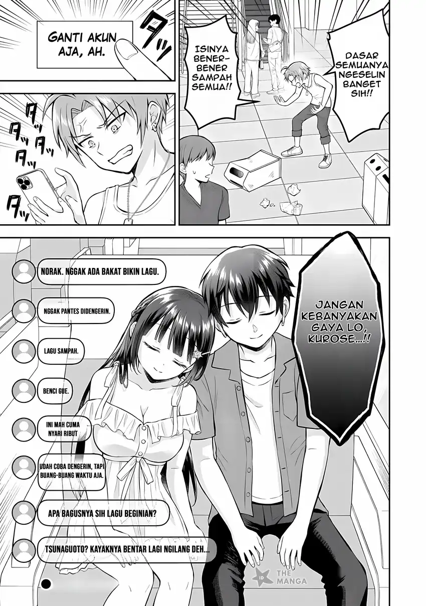 Tonari no Seki no Inkya Joshi ga Oshi Utaite Datta – Ore no Kyoku wo Uttatekure! Chapter 13.2 - halaman 12