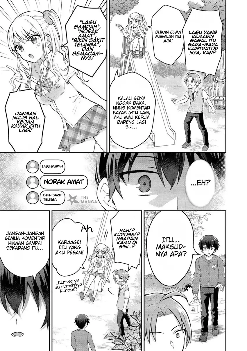 Tonari no Seki no Inkya Joshi ga Oshi Utaite Datta – Ore no Kyoku wo Uttatekure! Chapter 14.2 - halaman 10