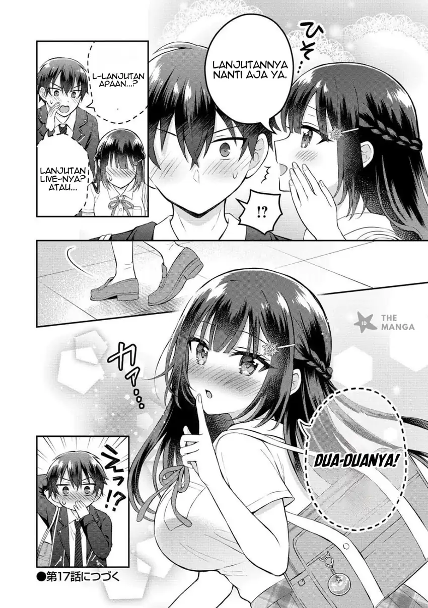 Tonari no Seki no Inkya Joshi ga Oshi Utaite Datta – Ore no Kyoku wo Uttatekure! Chapter 16 - halaman 12