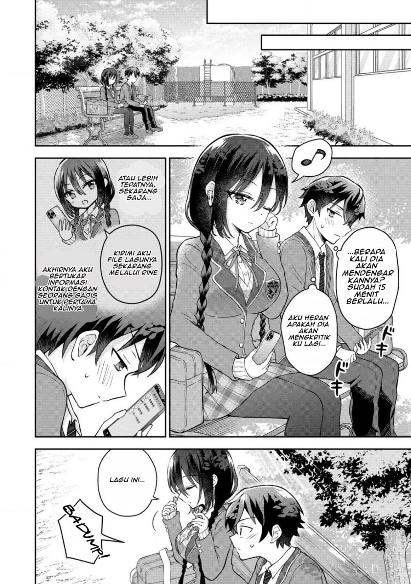 Tonari no Seki no Inkya Joshi ga Oshi Utaite Datta – Ore no Kyoku wo Uttatekure! Chapter 3.1 - halaman 10