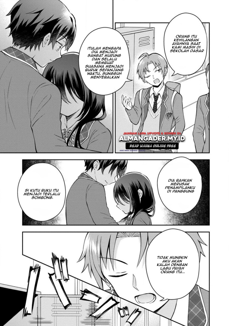 Tonari no Seki no Inkya Joshi ga Oshi Utaite Datta – Ore no Kyoku wo Uttatekure! Chapter 3.2 - halaman 9
