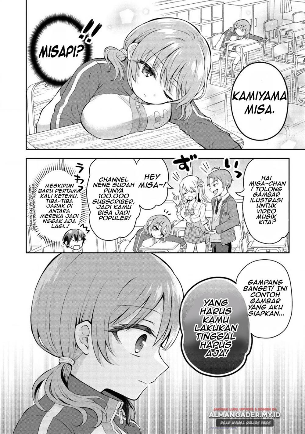 Tonari no Seki no Inkya Joshi ga Oshi Utaite Datta – Ore no Kyoku wo Uttatekure! Chapter 7 - halaman 16