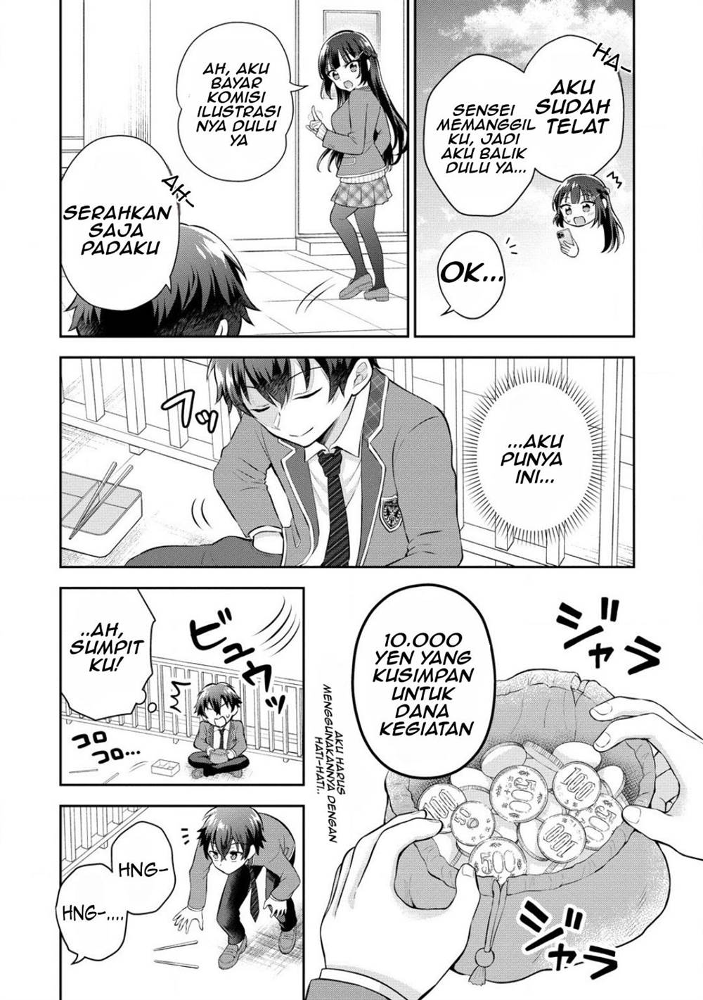 Tonari no Seki no Inkya Joshi ga Oshi Utaite Datta – Ore no Kyoku wo Uttatekure! Chapter 7 - halaman 8