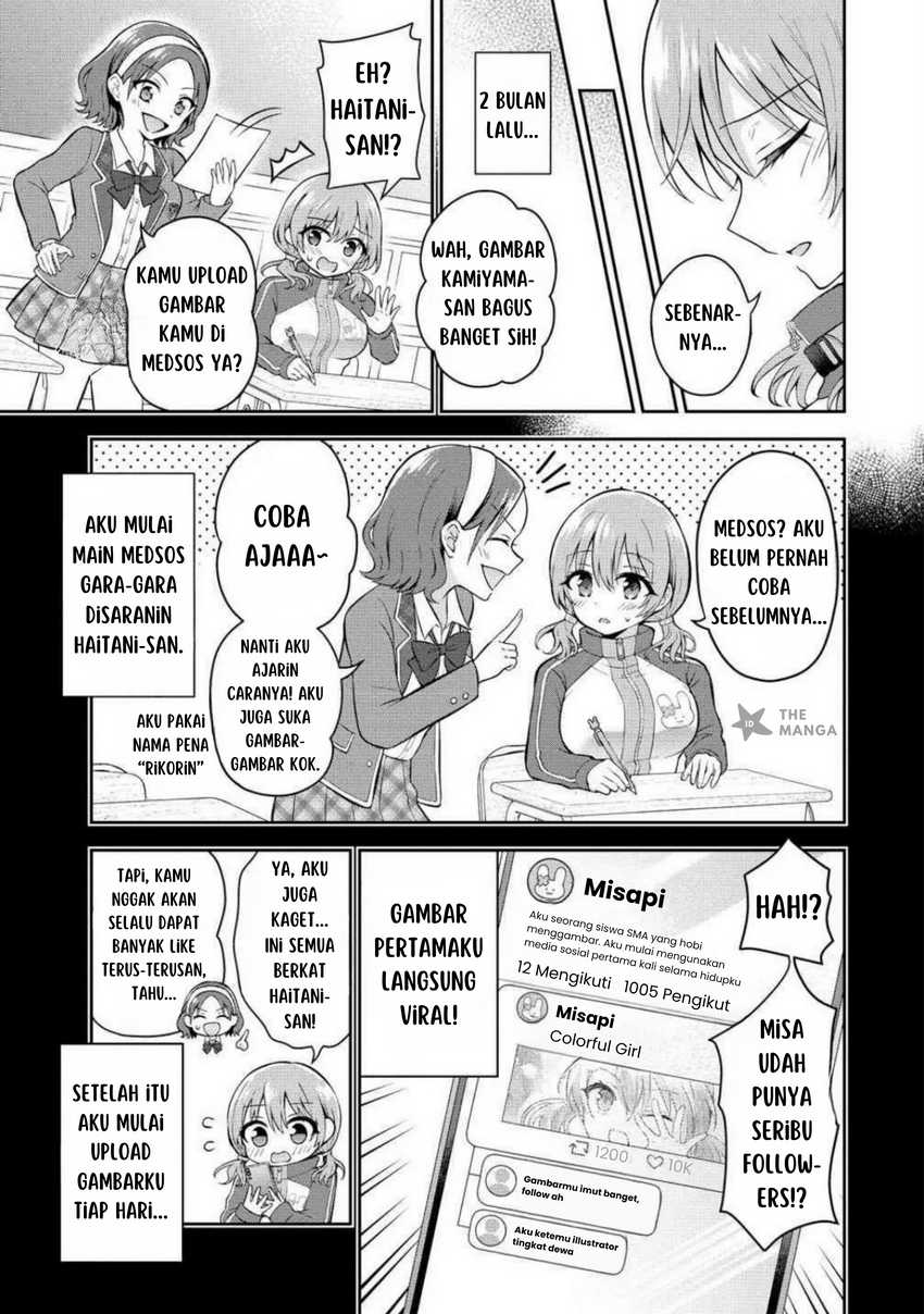 Tonari no Seki no Inkya Joshi ga Oshi Utaite Datta – Ore no Kyoku wo Uttatekure! Chapter 9.1 - halaman 4