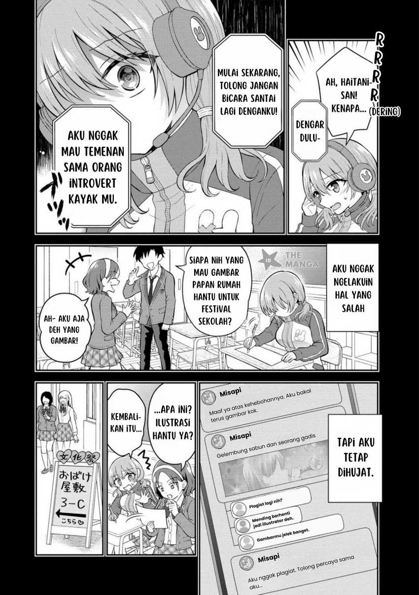 Tonari no Seki no Inkya Joshi ga Oshi Utaite Datta – Ore no Kyoku wo Uttatekure! Chapter 9.1 - halaman 7