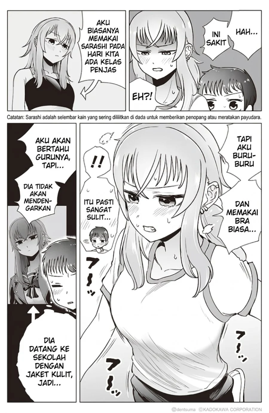 Tonari no Seki no Yankee JK no Jakuten Chapter 10 - halaman 2