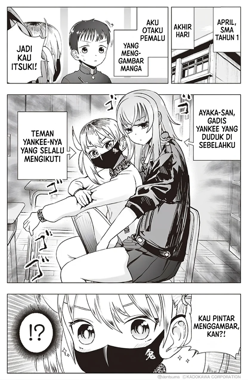 Tonari no Seki no Yankee JK no Jakuten Chapter 11 - halaman 2