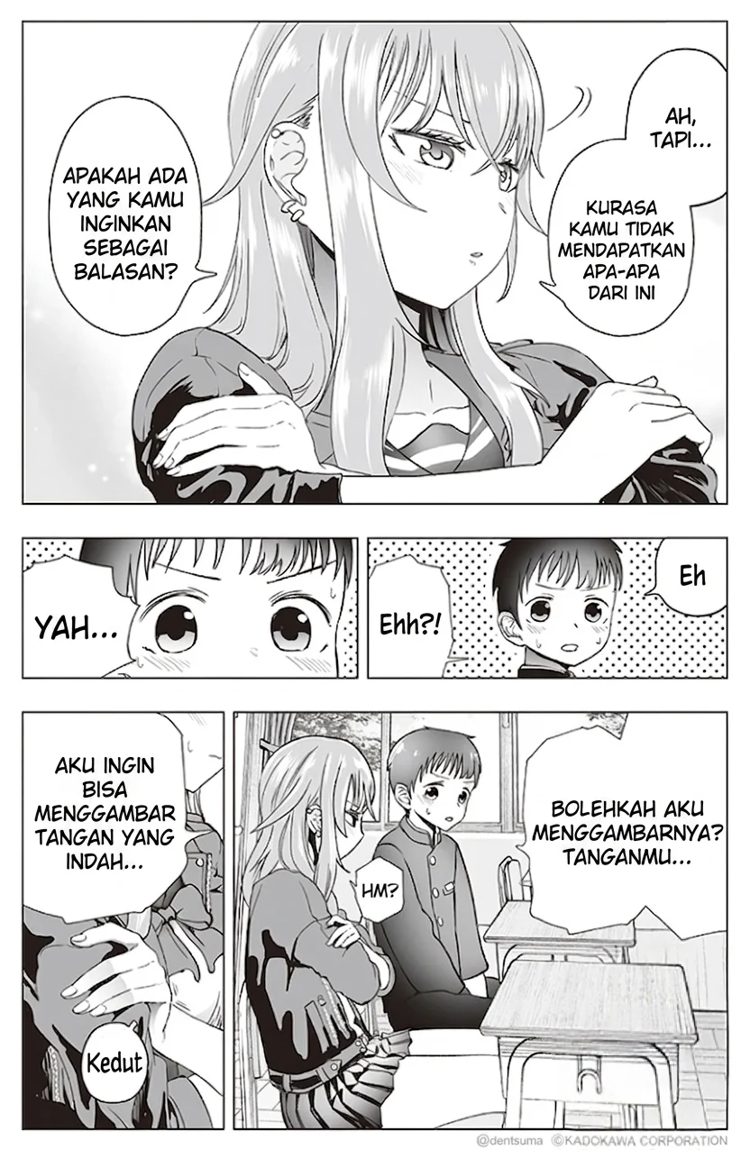 Tonari no Seki no Yankee JK no Jakuten Chapter 13 - halaman 6