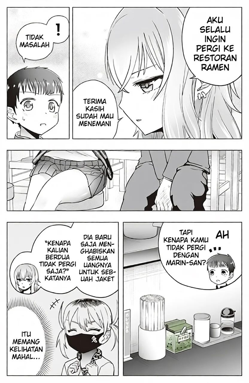 Tonari no Seki no Yankee JK no Jakuten Chapter 14 - halaman 3