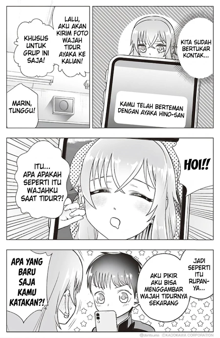 Tonari no Seki no Yankee JK no Jakuten Chapter 18 - halaman 6
