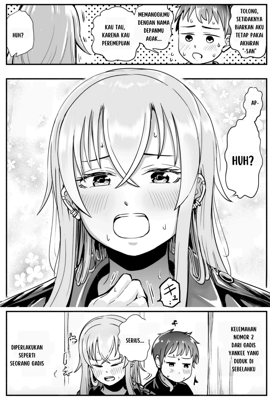 Tonari no Seki no Yankee JK no Jakuten Chapter 2 - halaman 4
