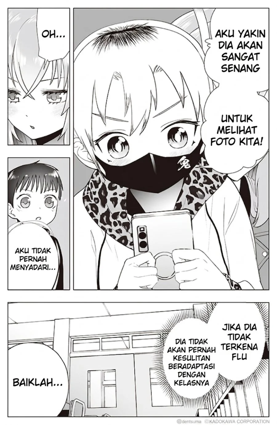 Tonari no Seki no Yankee JK no Jakuten Chapter 20 - halaman 5