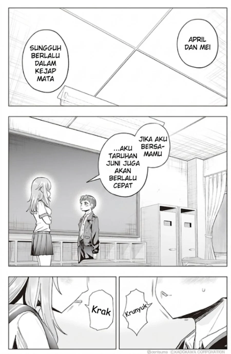 Tonari no Seki no Yankee JK no Jakuten Chapter 22 - halaman 8