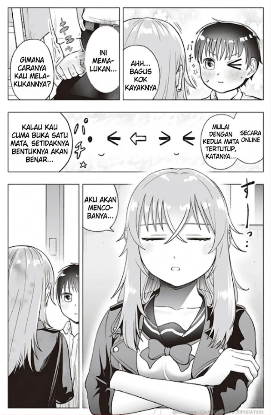 Tonari no Seki no Yankee JK no Jakuten Chapter 26 - halaman 4