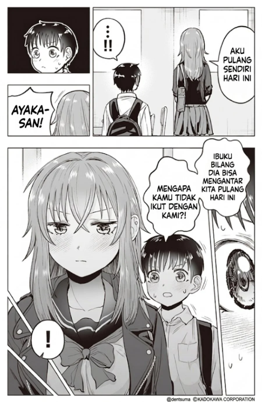 Tonari no Seki no Yankee JK no Jakuten Chapter 28 - halaman 4
