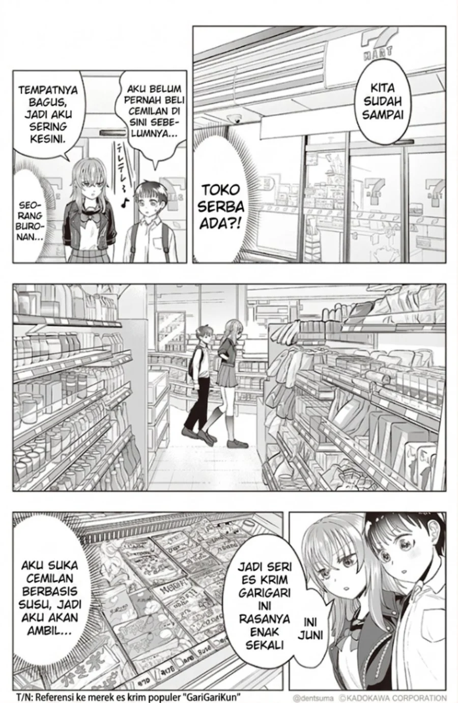 Tonari no Seki no Yankee JK no Jakuten Chapter 29 - halaman 3