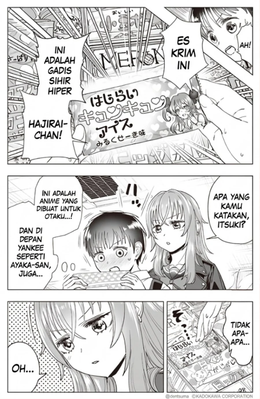 Tonari no Seki no Yankee JK no Jakuten Chapter 29 - halaman 4