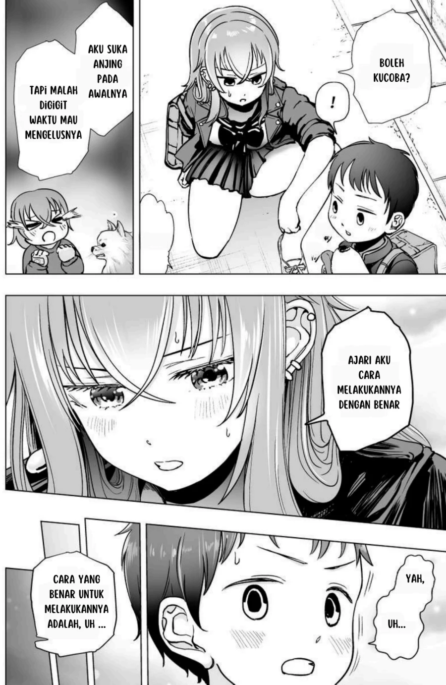 Tonari no Seki no Yankee JK no Jakuten Chapter 3 - halaman 4